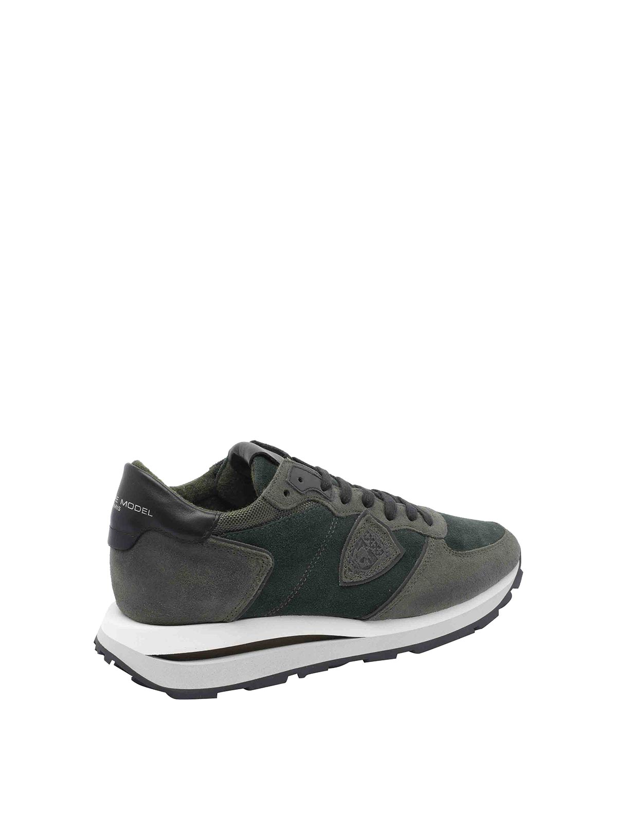 Philippe Model Tropez Haute Sneakers In Green