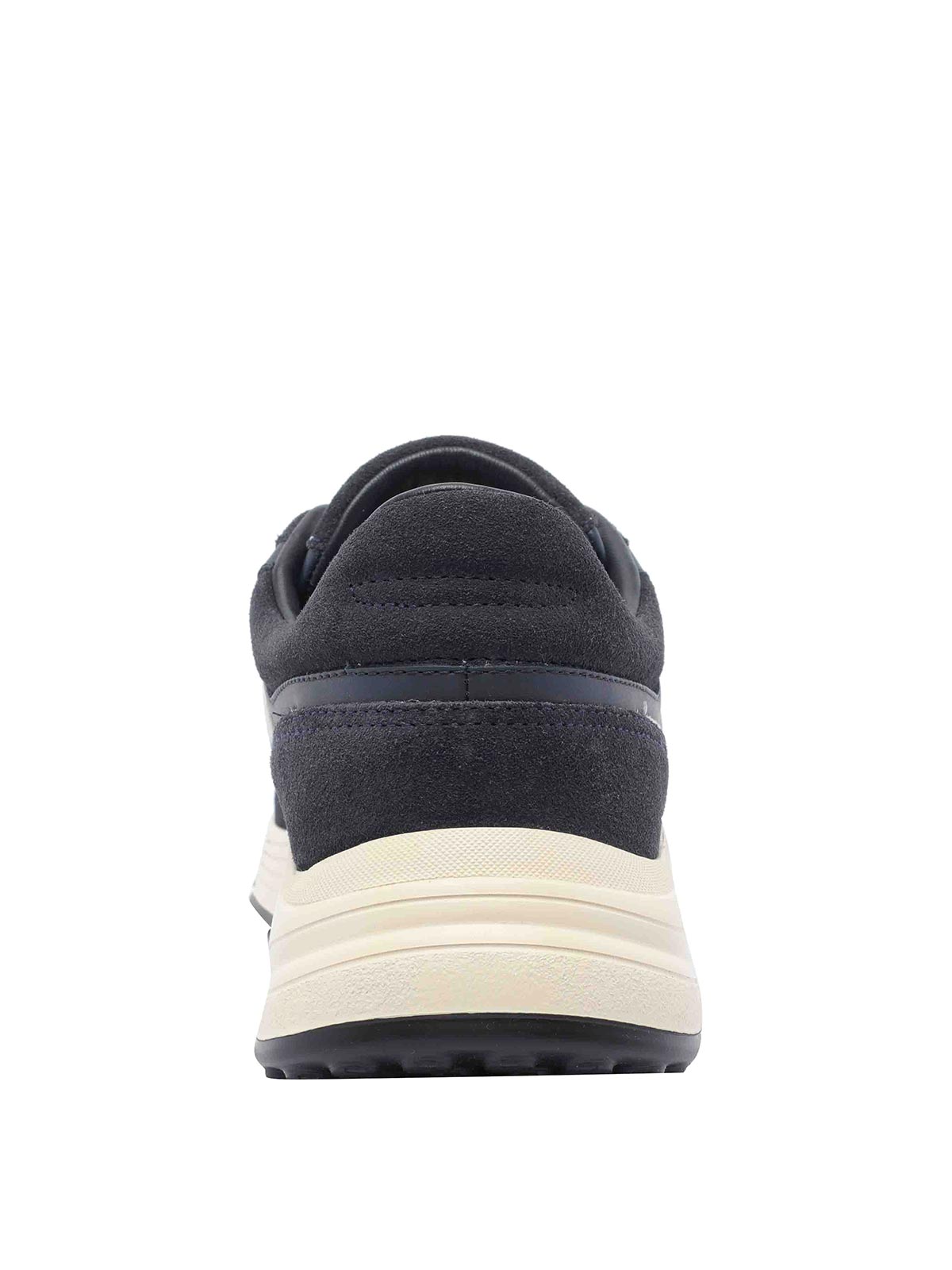 Hogan Hyperlight Lace-up Sneakers With Technical Fabric Inserts In Neutral