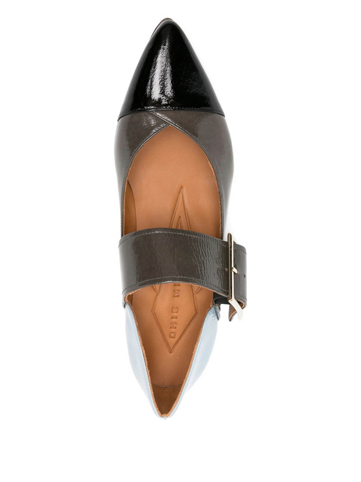 Chie Mihara 35mm Buckle-strap Block-heel Pumps In Multi