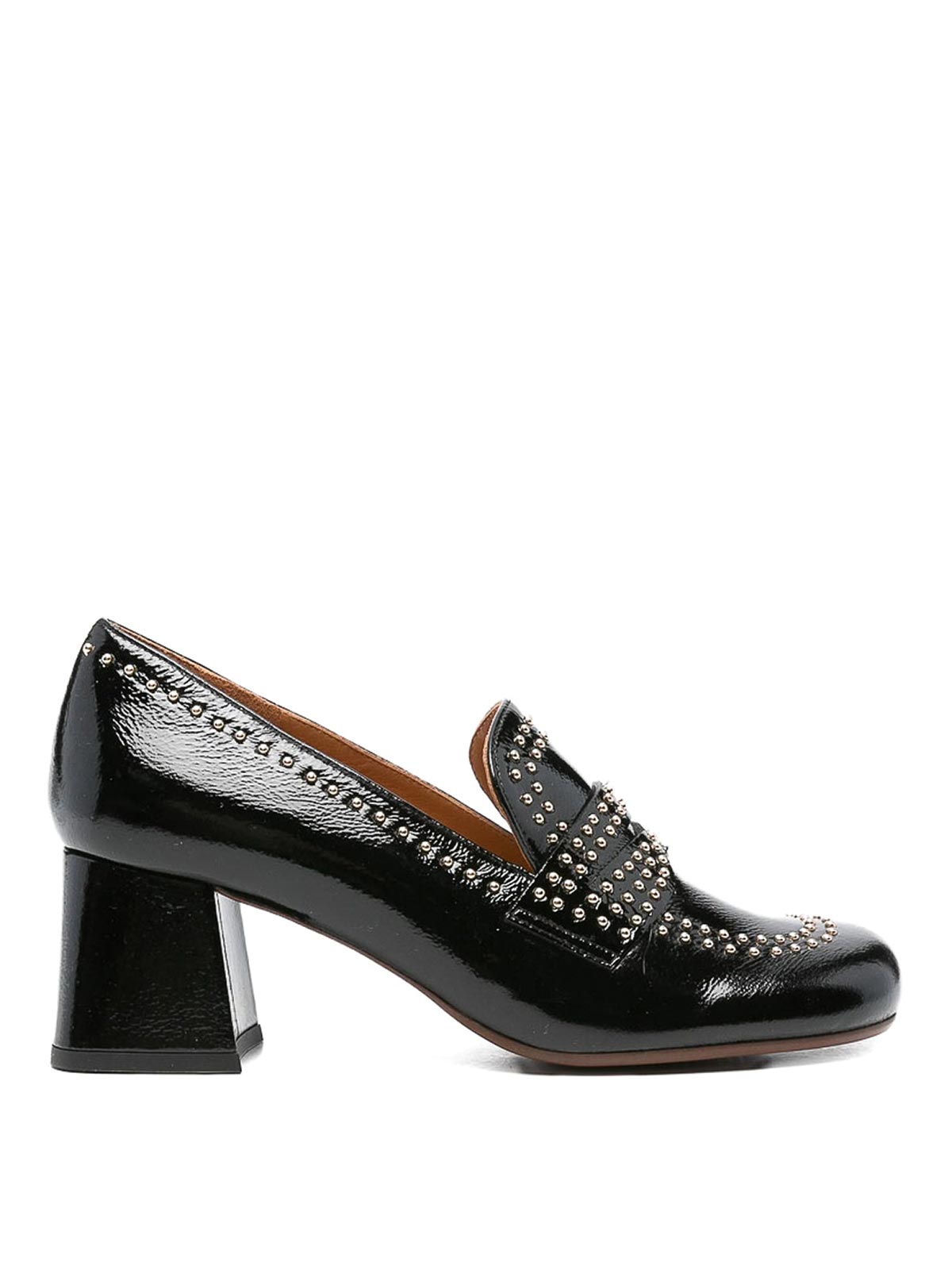 Chie Mihara Muleah Pumps In Black Leather In Black