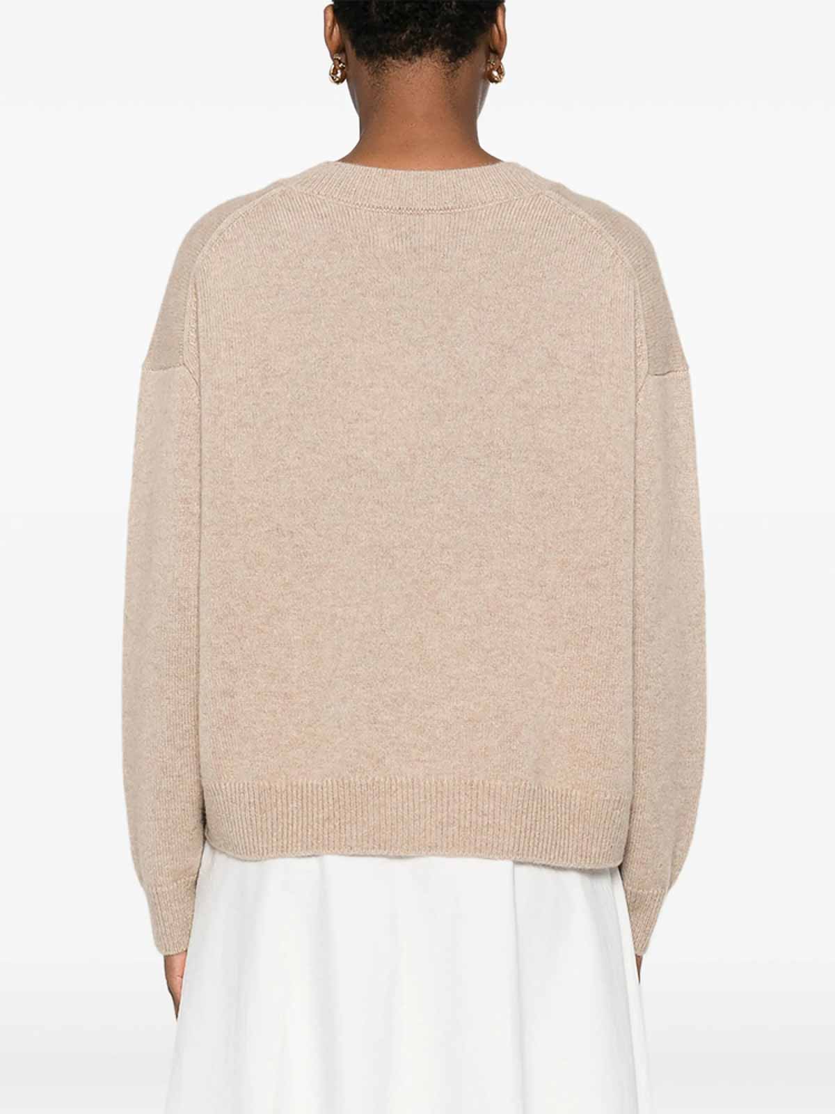 Anine Bing Cashmere Sweaters In Neutral