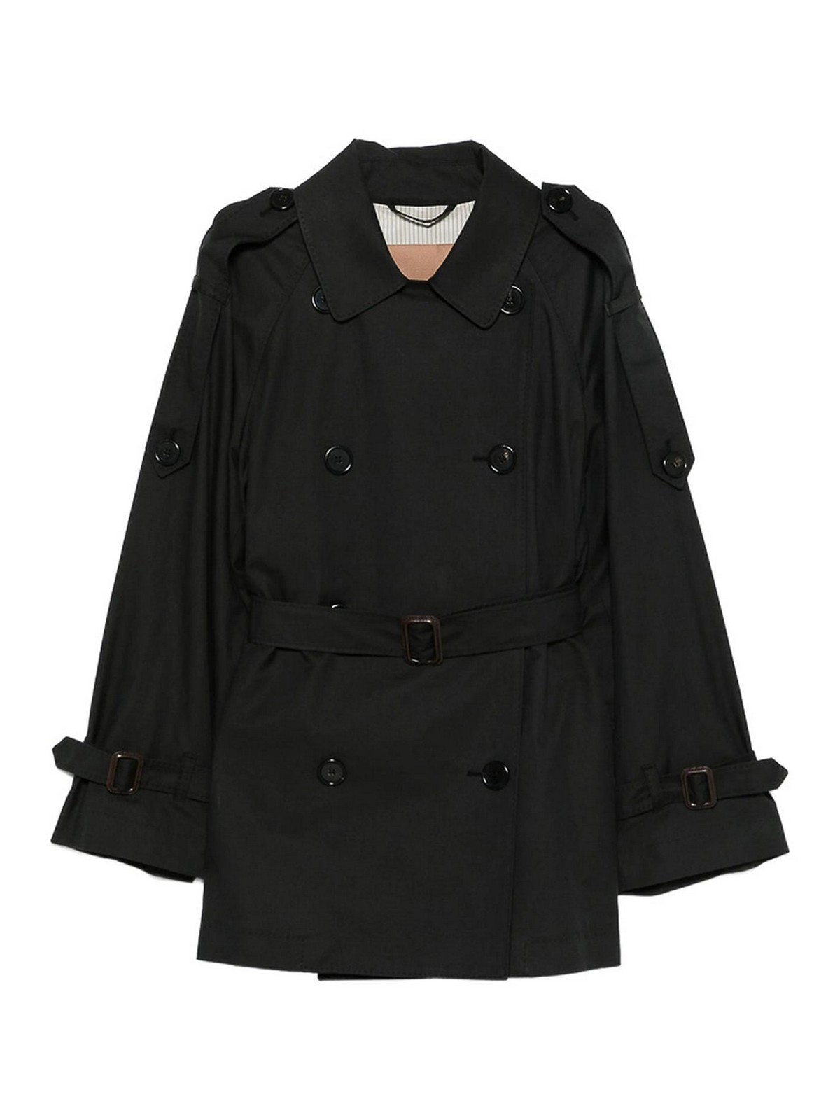 Max Mara The Cube Rainwear In Black
