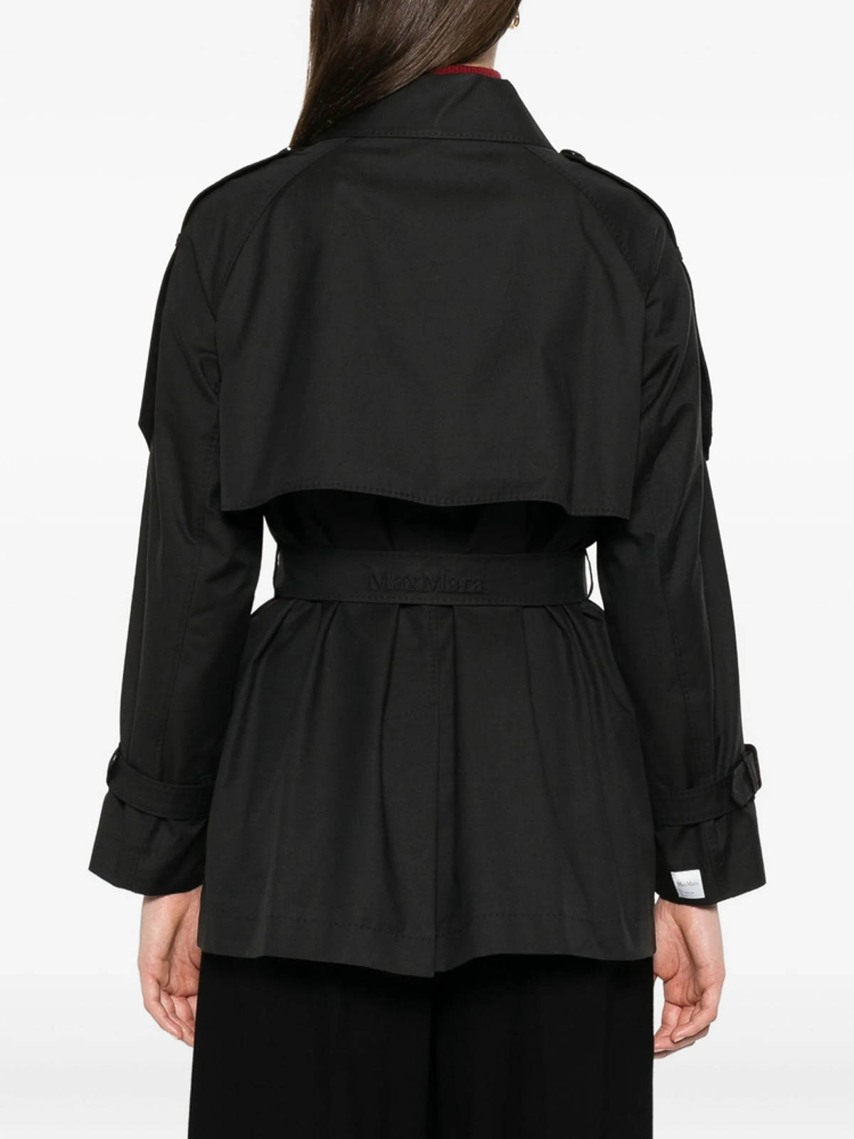 Max Mara The Cube Rainwear In Black