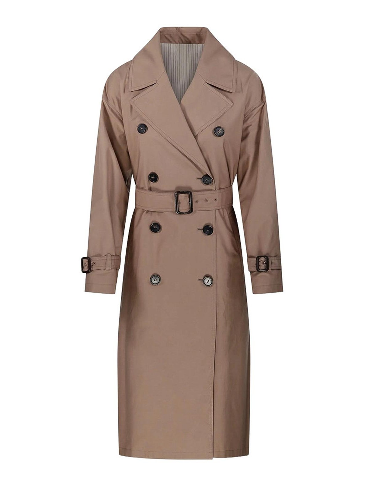 Max Mara The Cube Rainwear In Brown