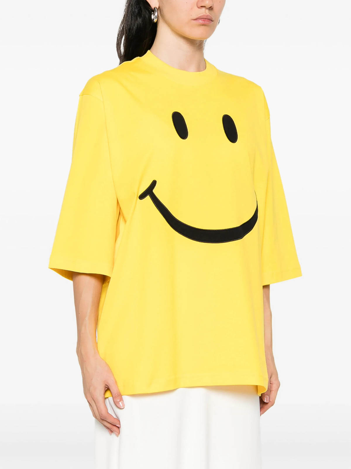 Moschino T-shirt In Yellow