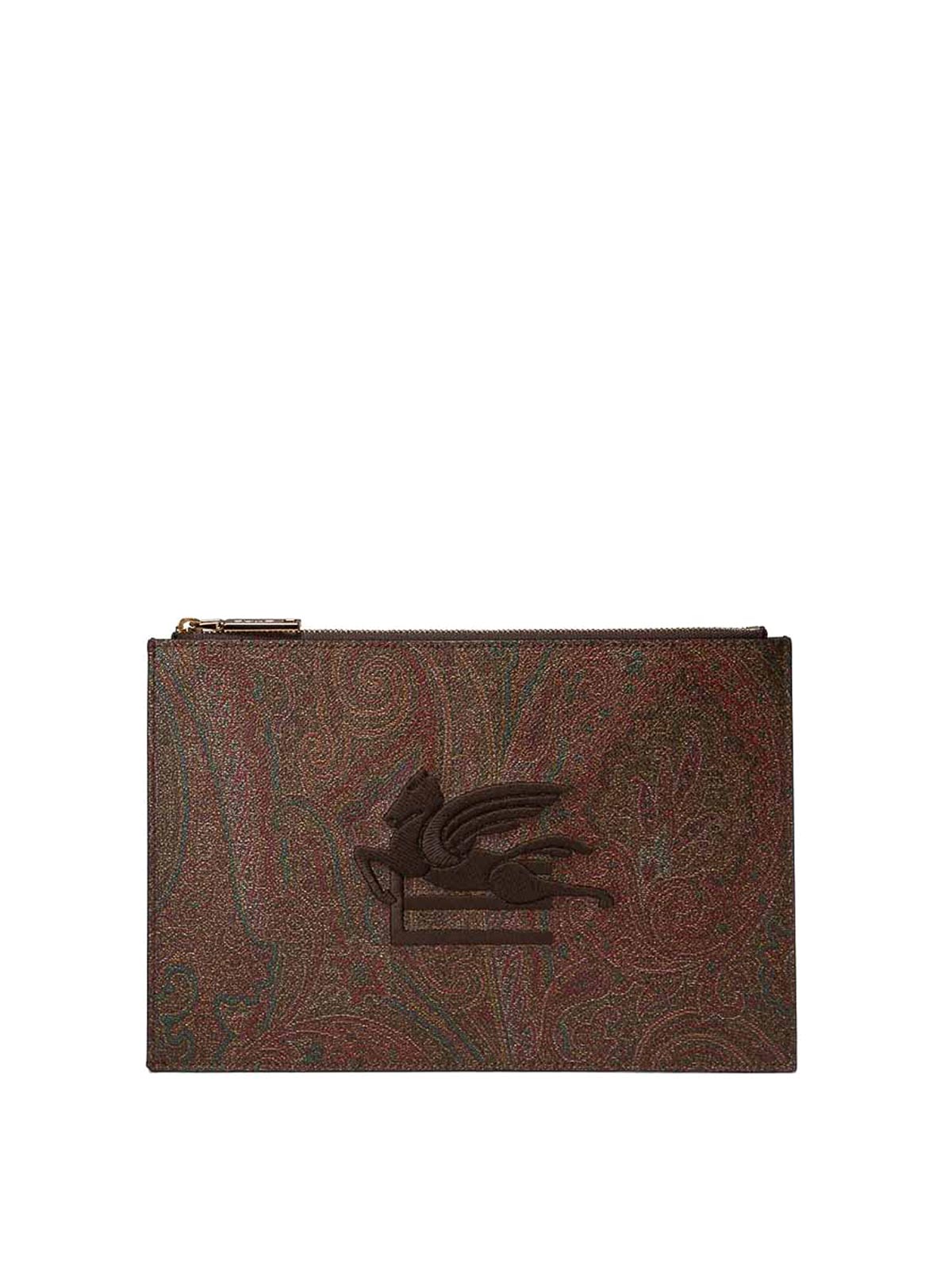 Etro Brown Clutch Bags Women In Brown