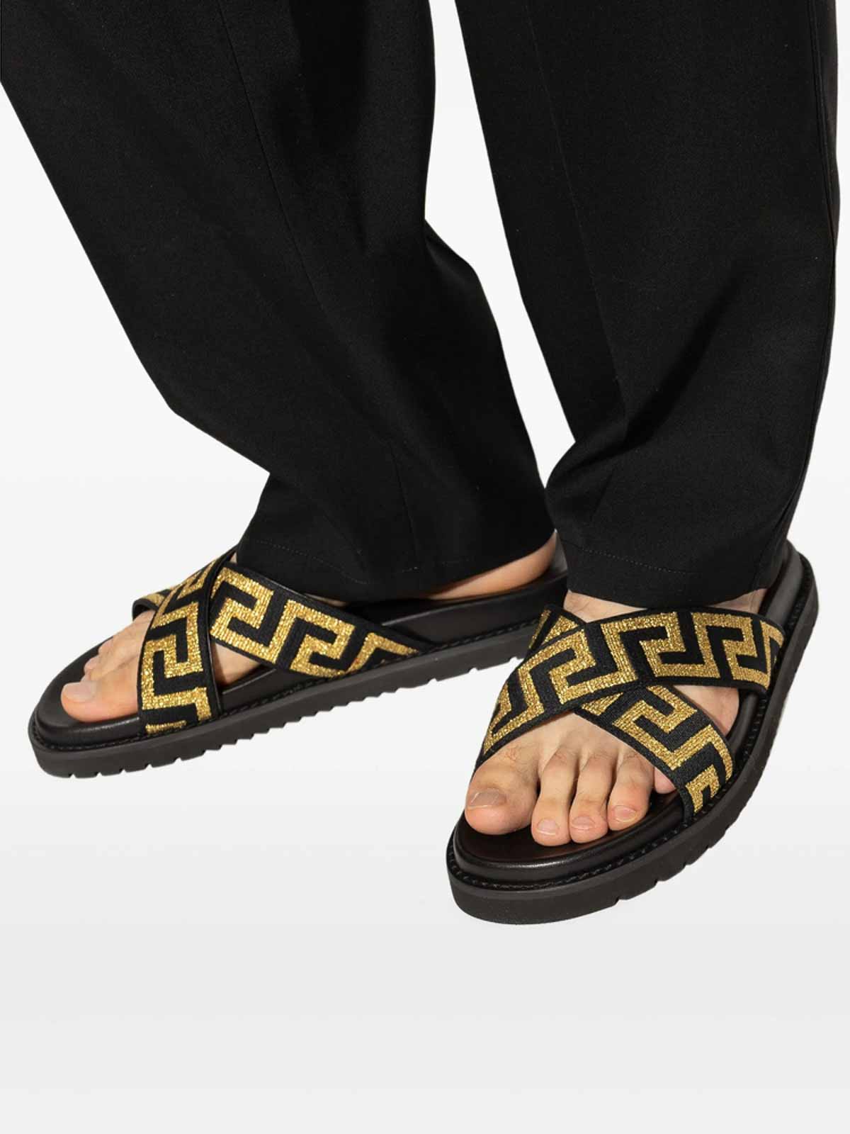 Versace Sandals In Multi