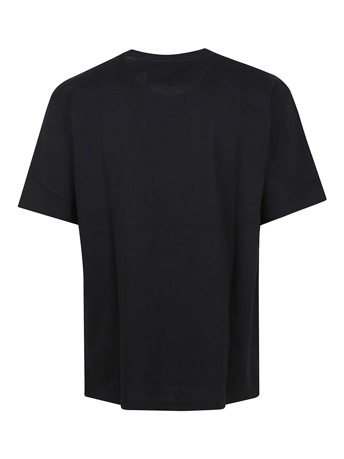 Valentino Garavani T-shirt With Le Chat De La Maison Print In Black
