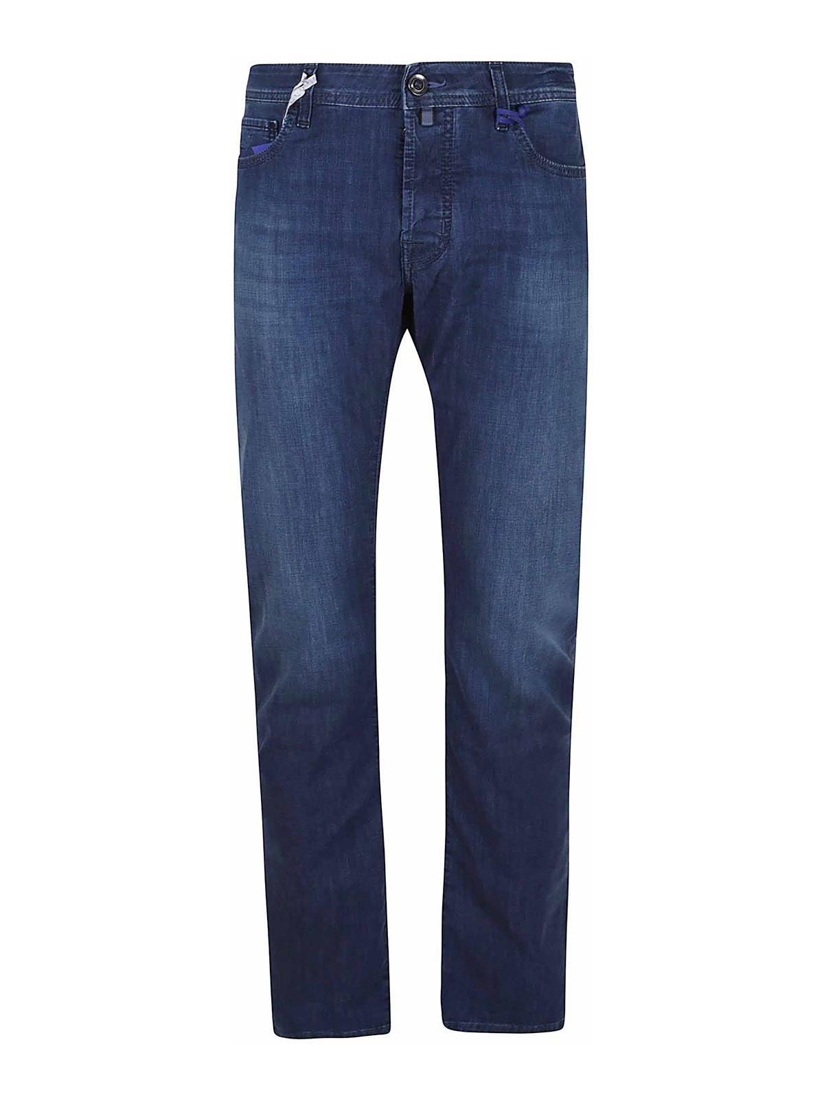 Jacob Cohen Pant 5 Pkt Slim Fit - Blue - Men | QE004S3735LAVAGP