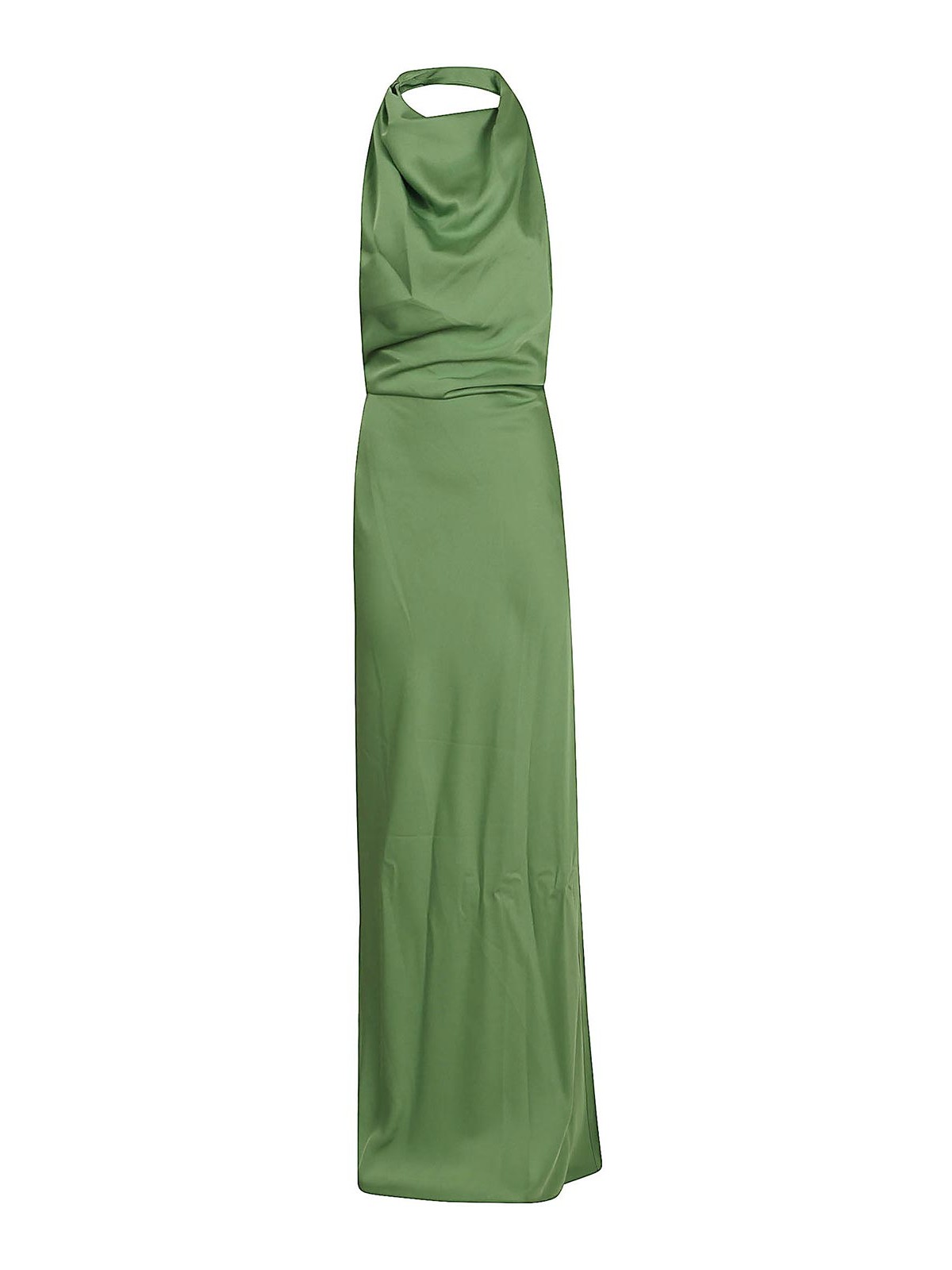 Simkhai Reannon Draped Gown In Green