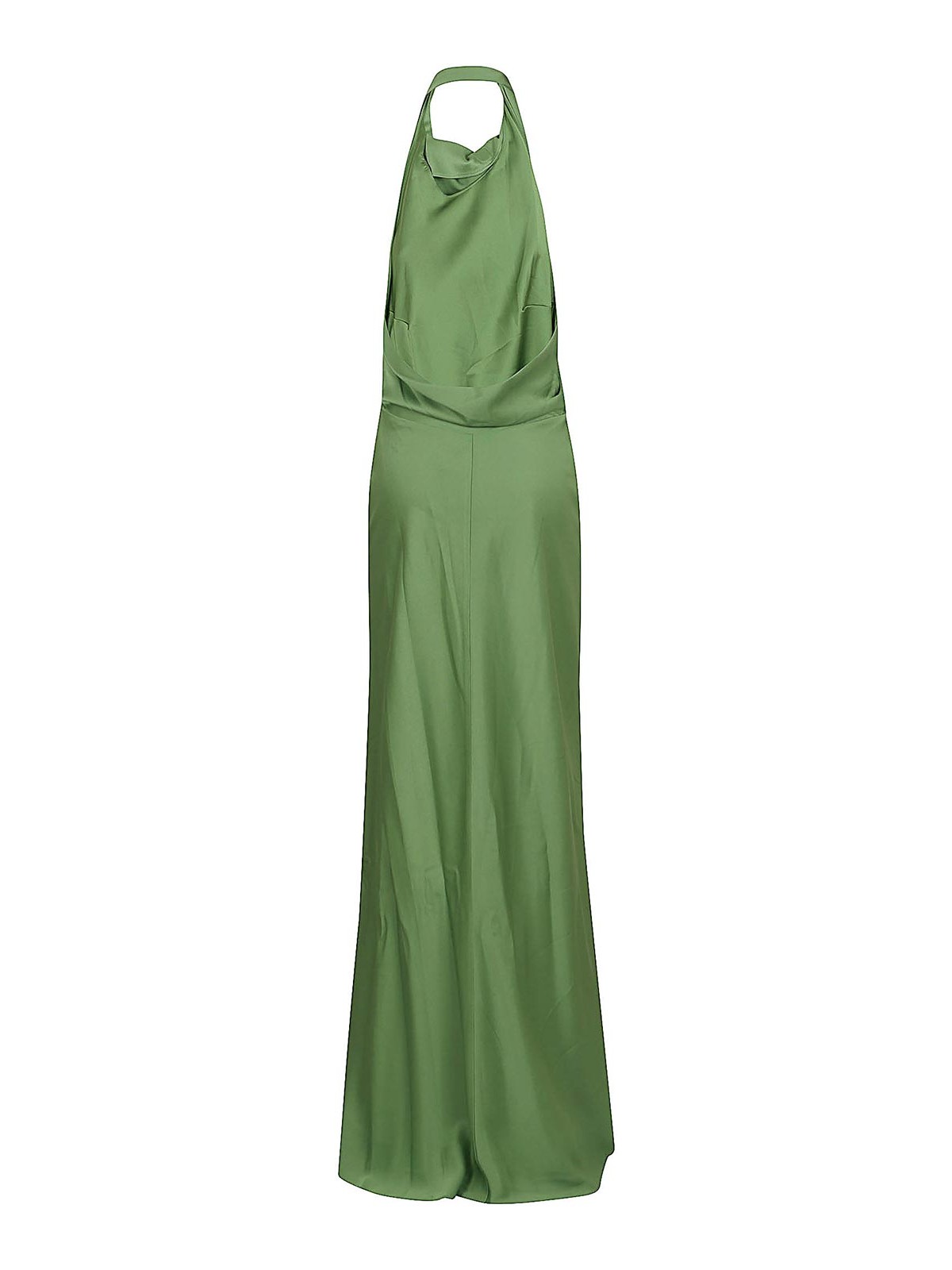 Simkhai Reannon Draped Gown In Green