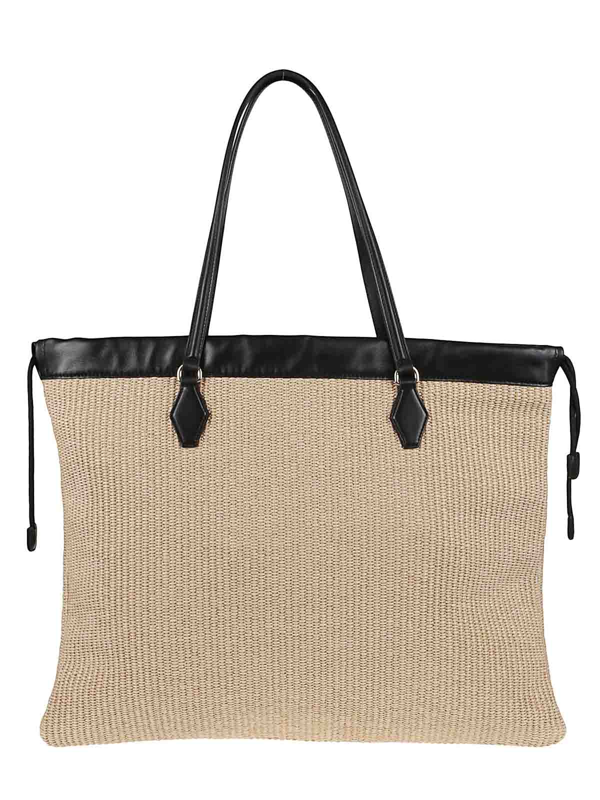 Jimmy Choo Drawstring Tote In Black
