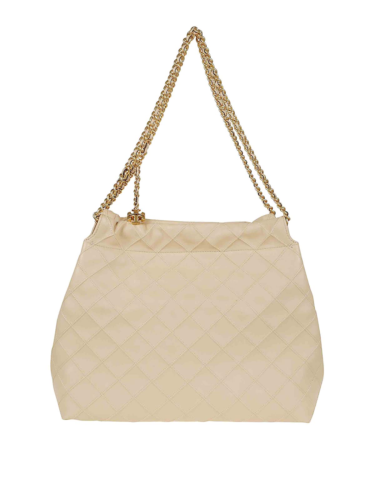 Tory Burch Fleming Hobo In White