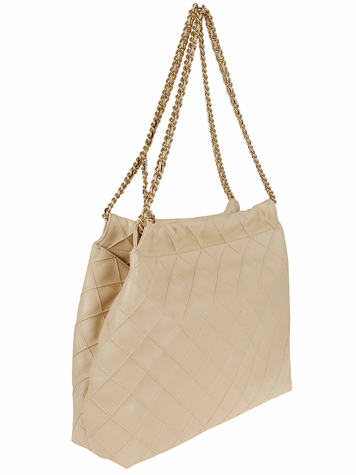 Tory Burch Fleming Hobo In White