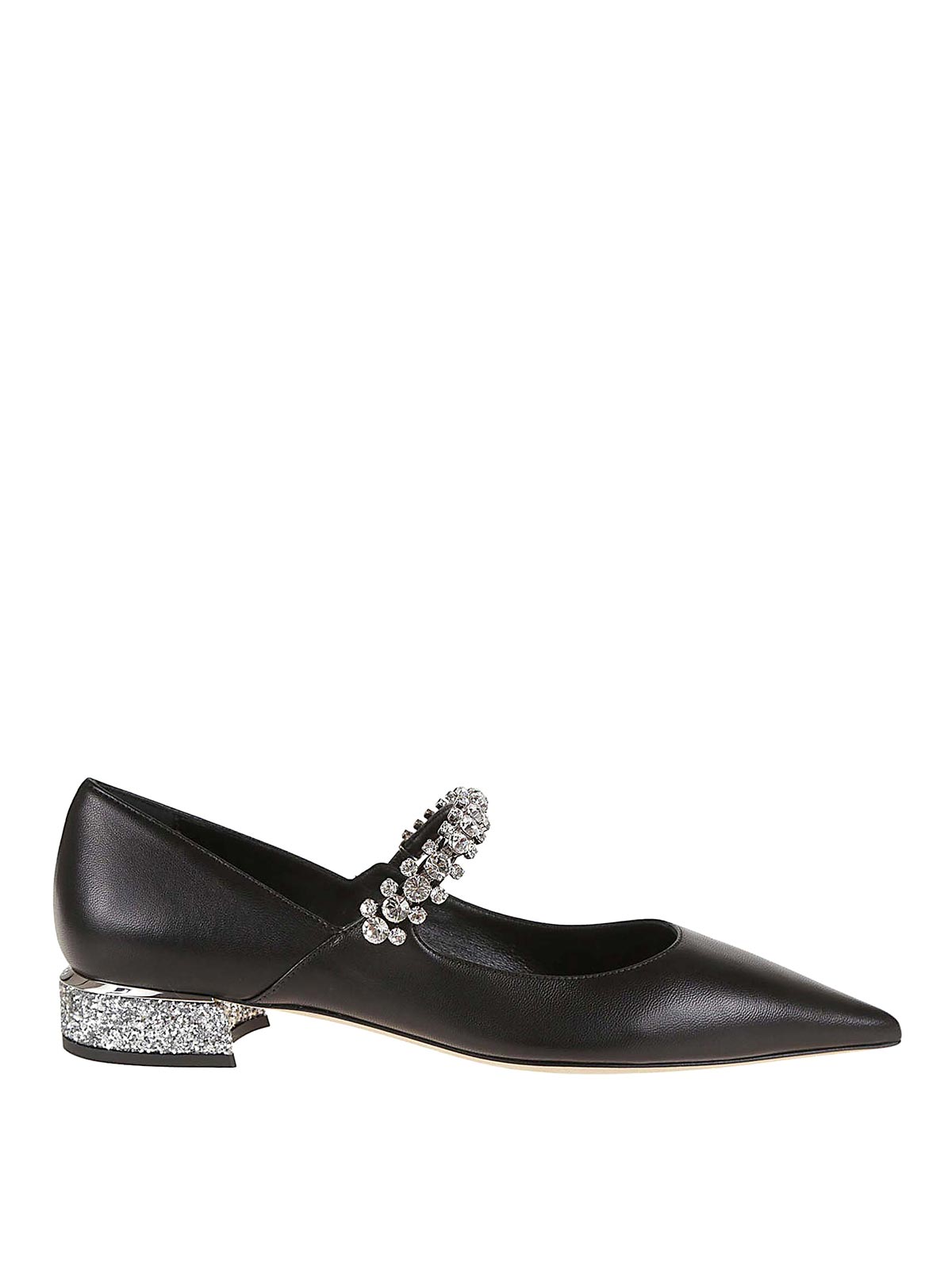 Jimmy Choo Bing Pump Flat In Black