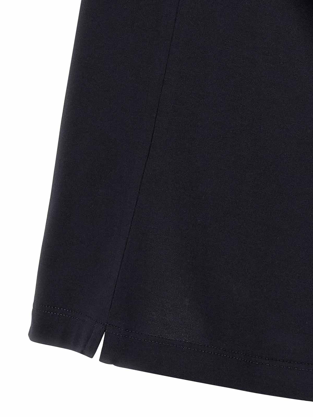Brunello Cucinelli Blue Jersey Printed Crewneck T-shirt In Blue