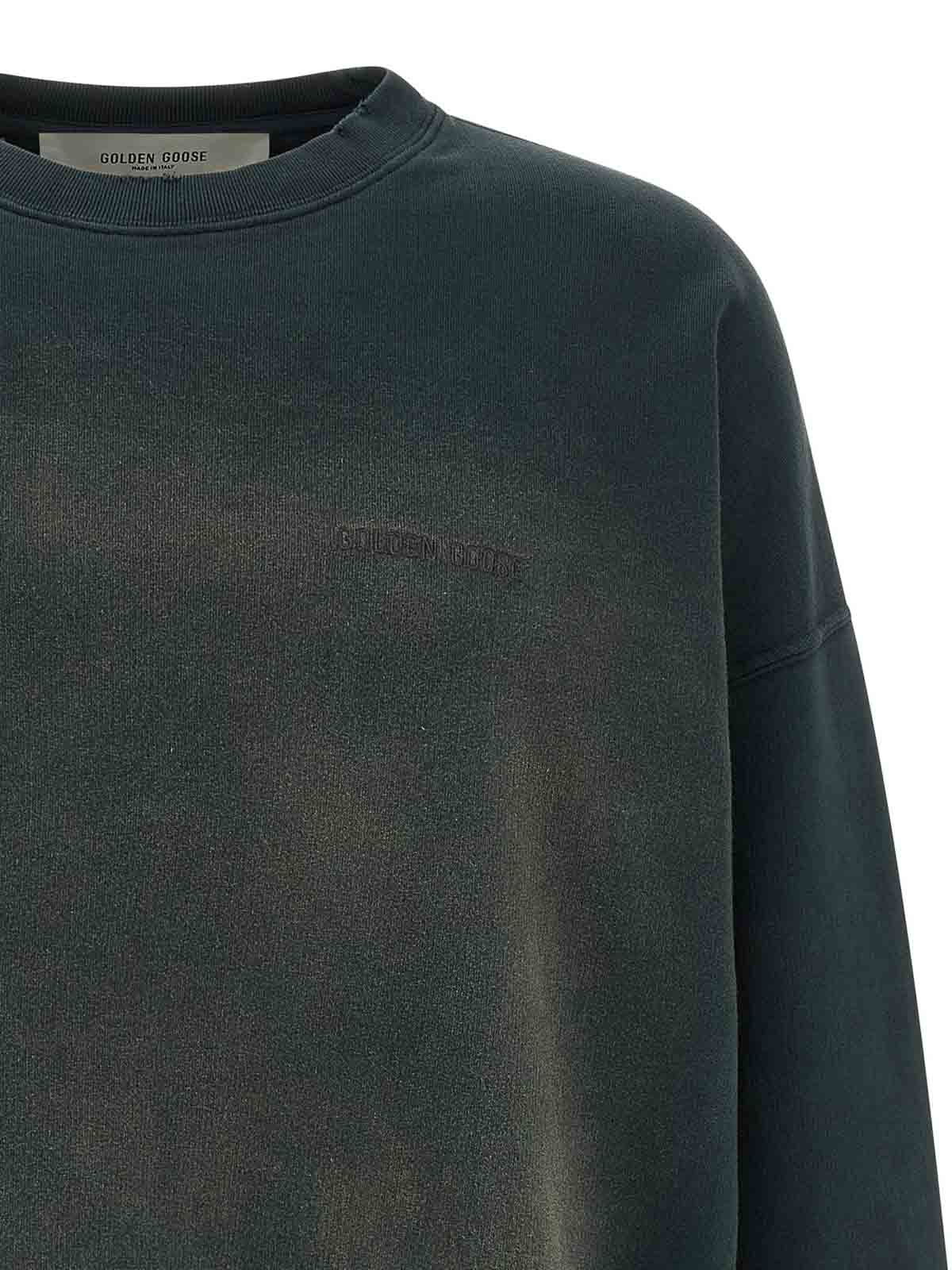 Golden Goose Martin Sweatshirt In Black