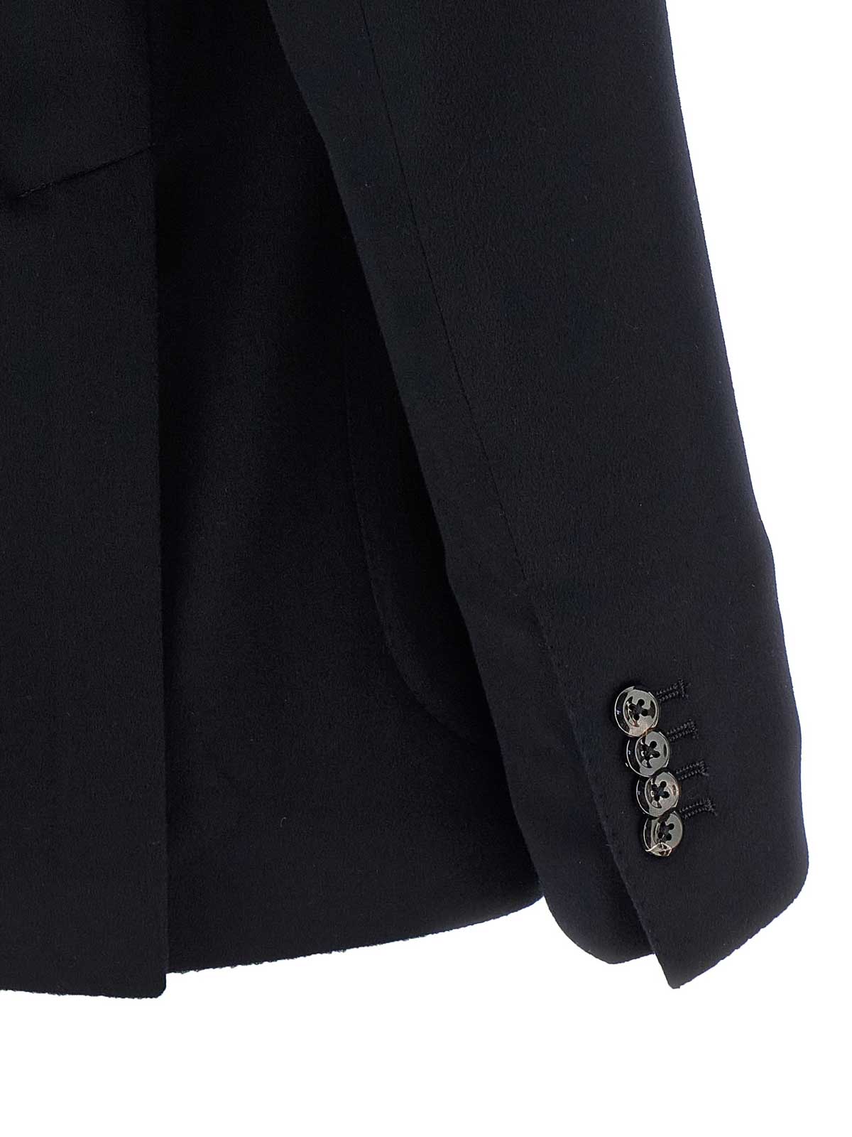 Tagliatore Tailored Wool Blazer With Notch Lapels In Blue