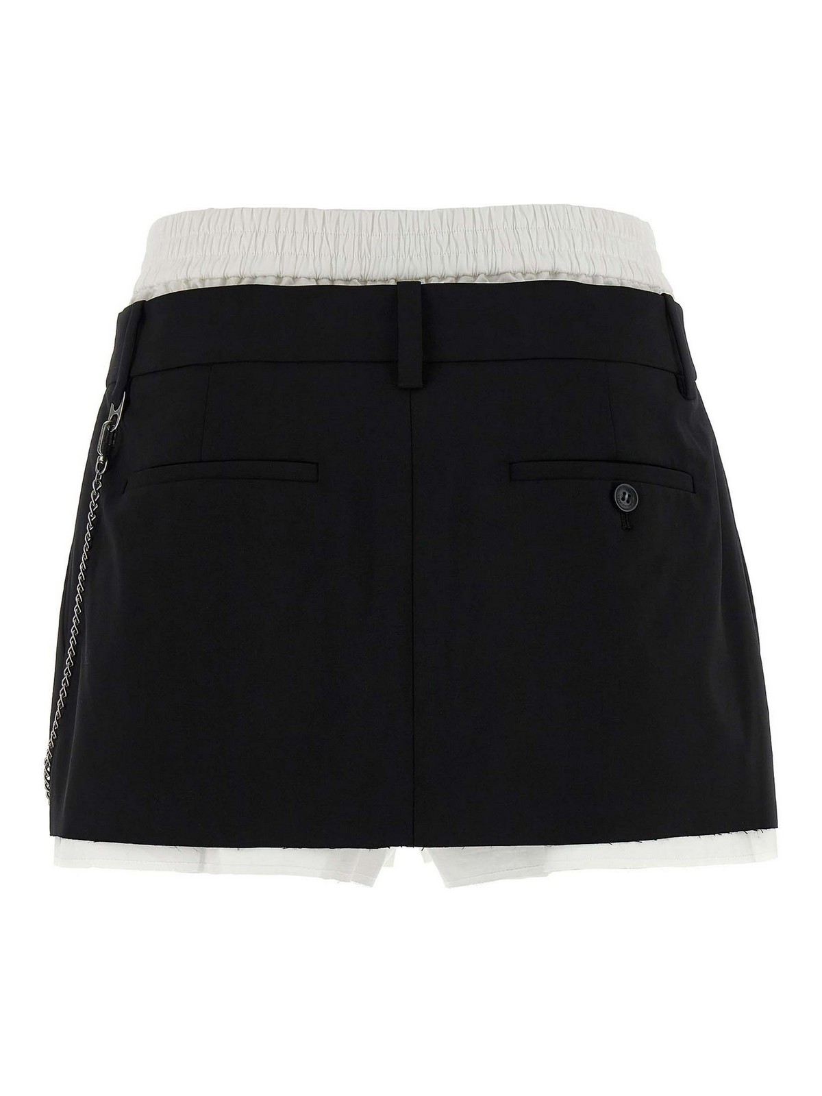 Alexander Wang Midi Skirt In White