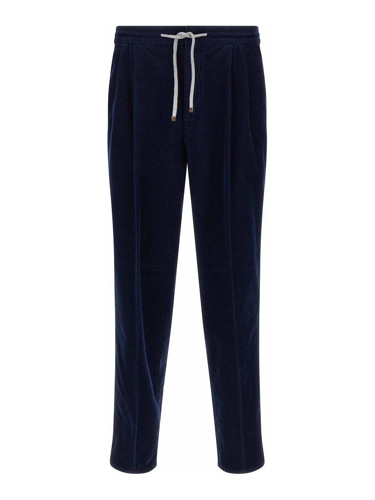 Brunello Cucinelli Corduroy Trousers In Blue