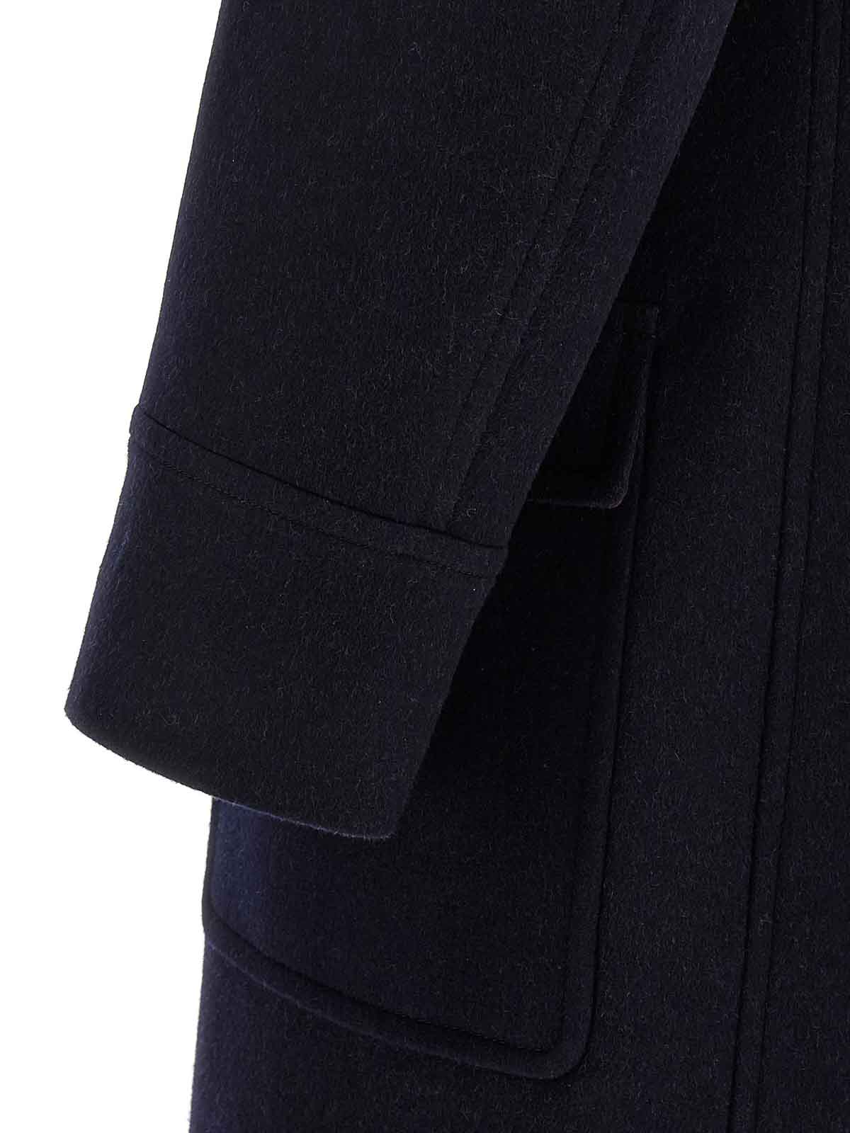 Brunello Cucinelli Martingale Double-breast Coat Men In Blue