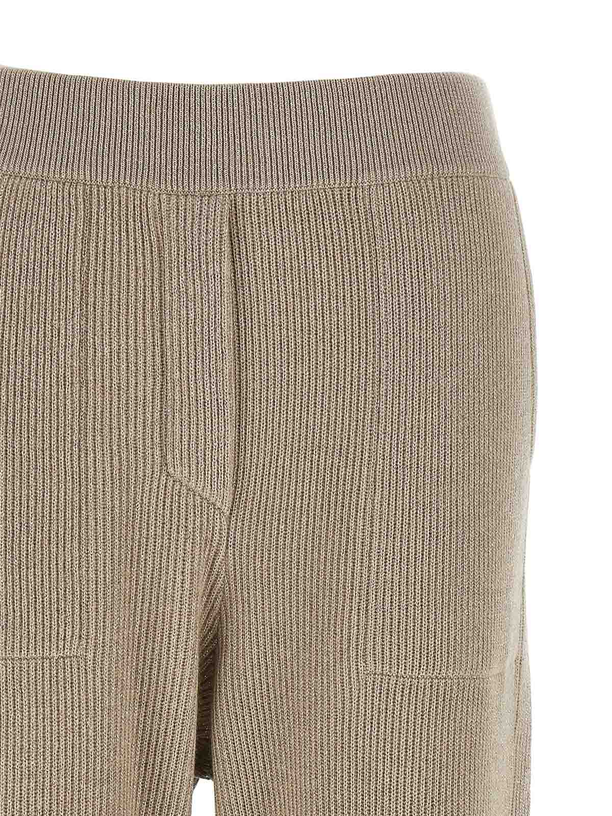 Brunello Cucinelli Sparkling Pants In Gold
