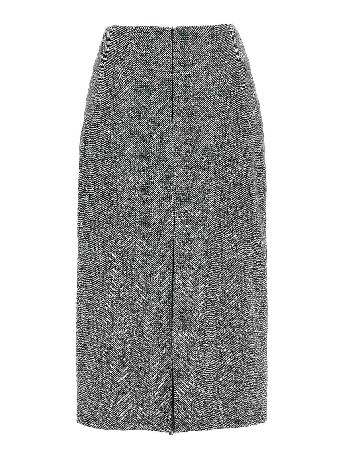 スカート ERMANNO SCERVINO Rhinestone skirt (D472O303CTUIW S4706) スカート ERMANNO SCERVINO Rhinestone skirt (D472O303CTUIW