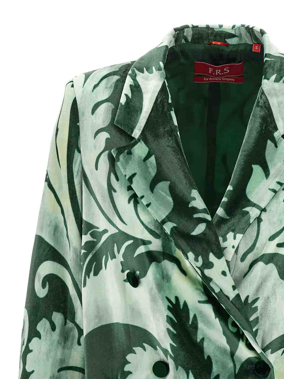 F.r.s For Restless Sleepers Paisley-pattern Blazer In Multi