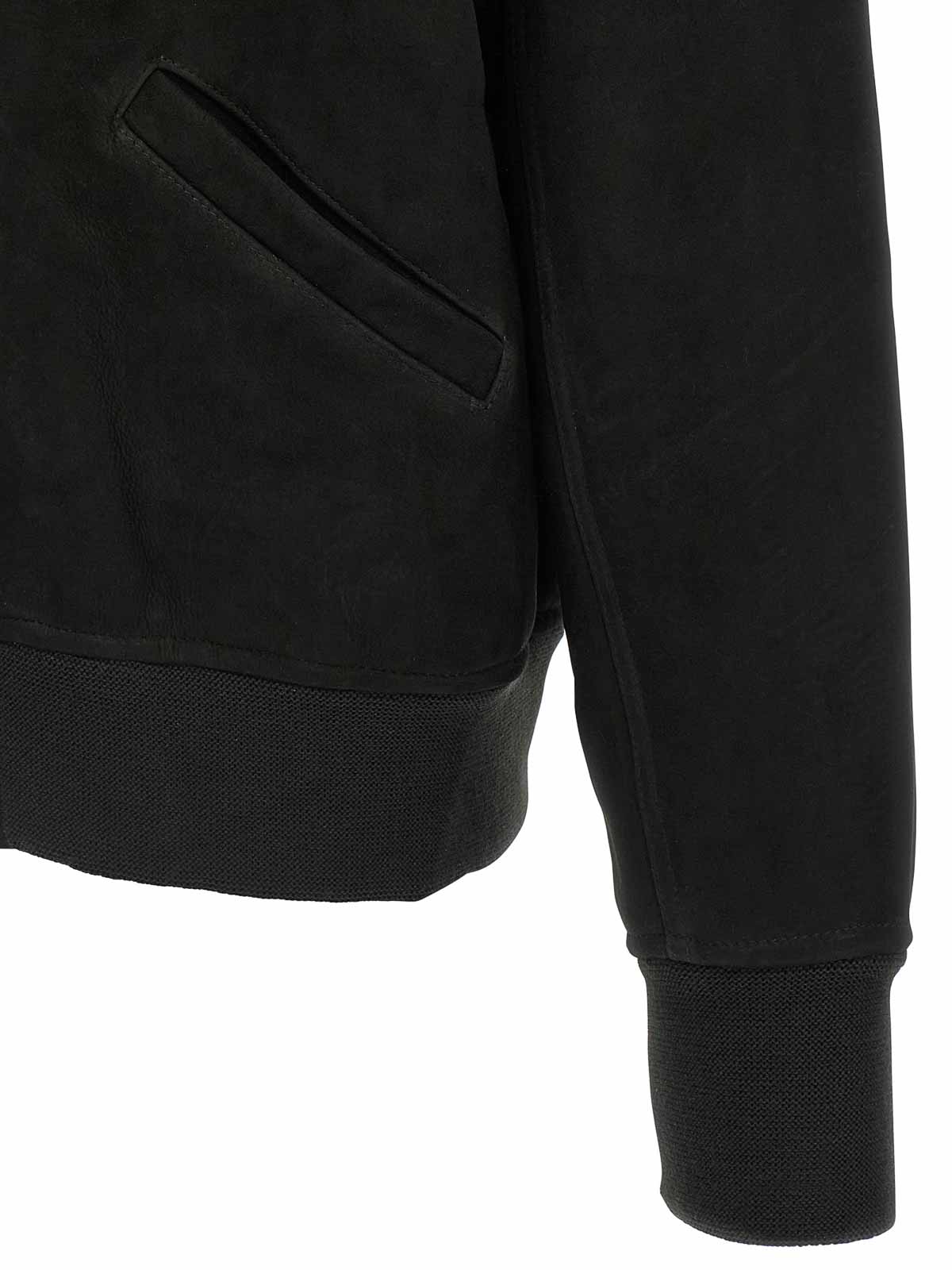 Giorgio Brato Mutton Velour Oversized Hooded Sweatshirt Clothing In Black