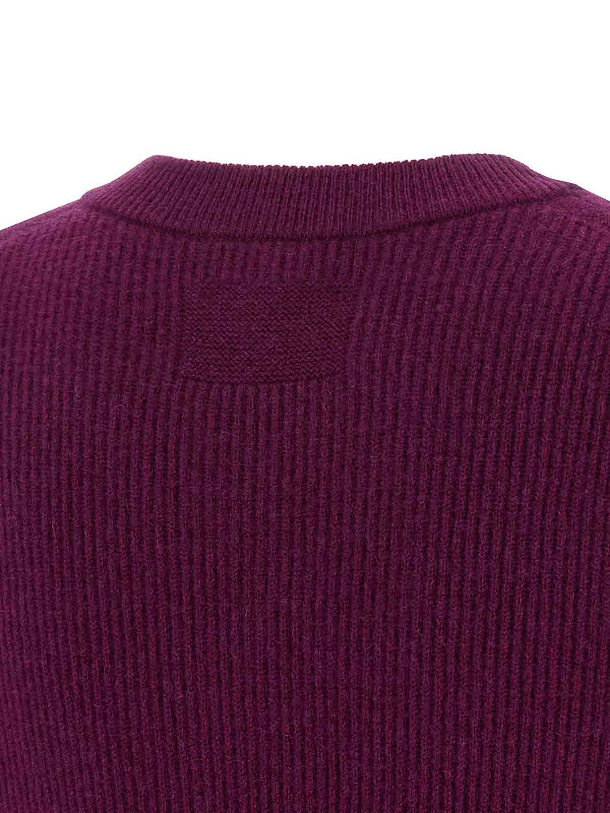 Guest In Residence Rib Vest In Purple