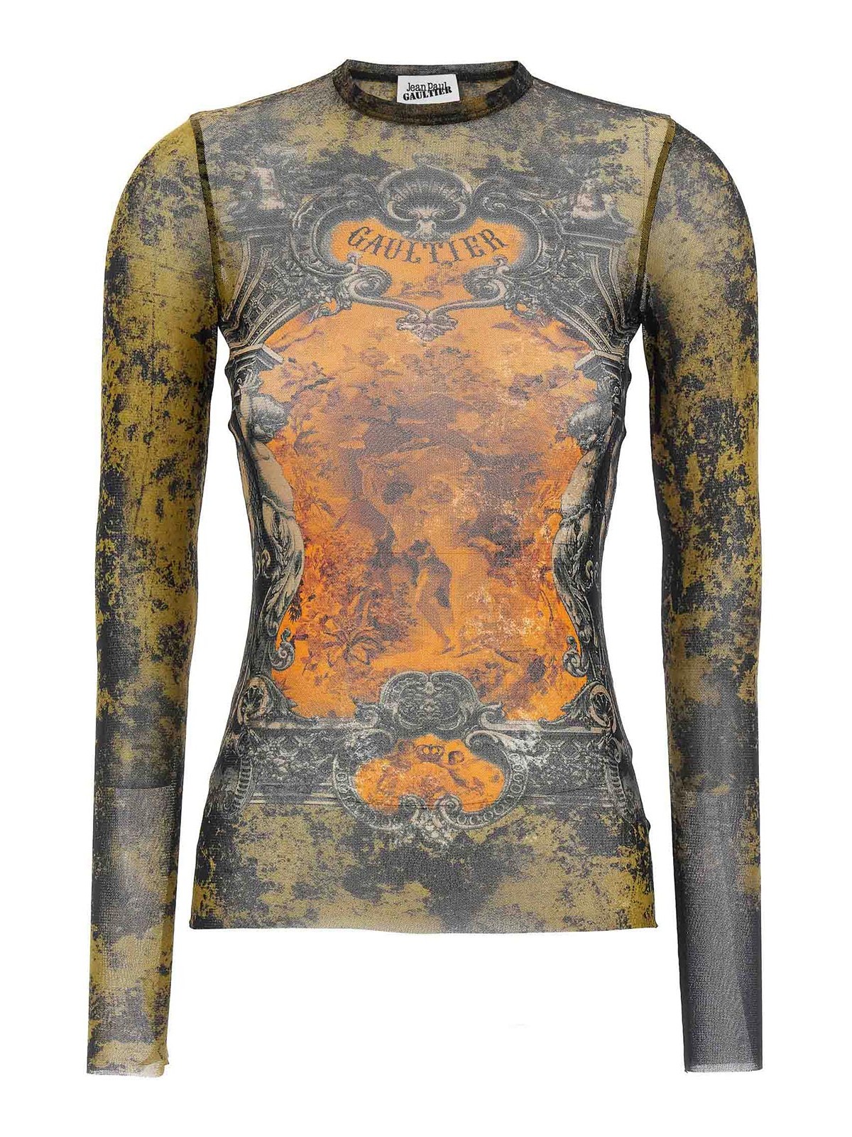 Jean Paul Gaultier Multicolor Mdaillon Top In Multi