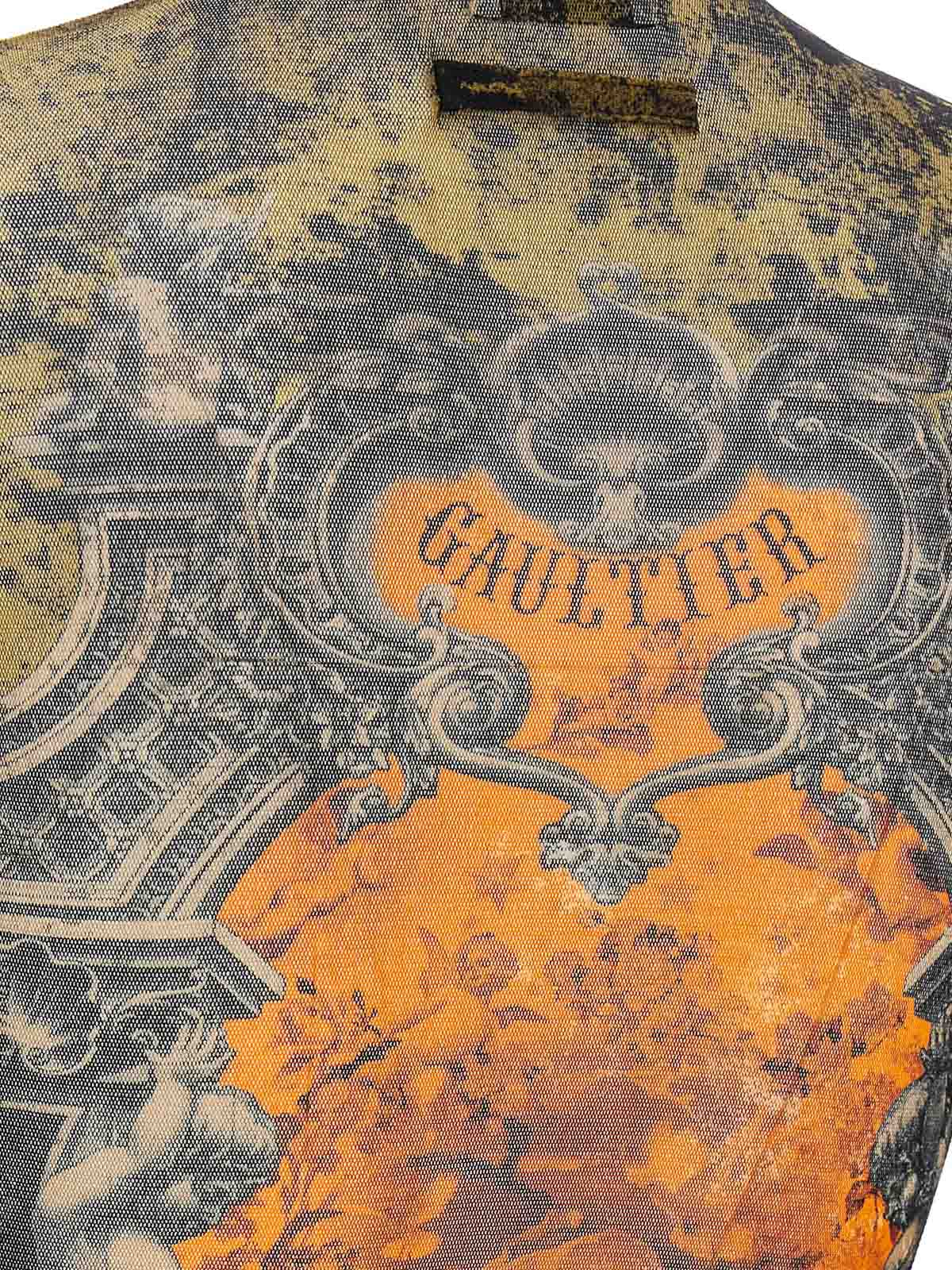 Jean Paul Gaultier Multicolor Mdaillon Top In Multi