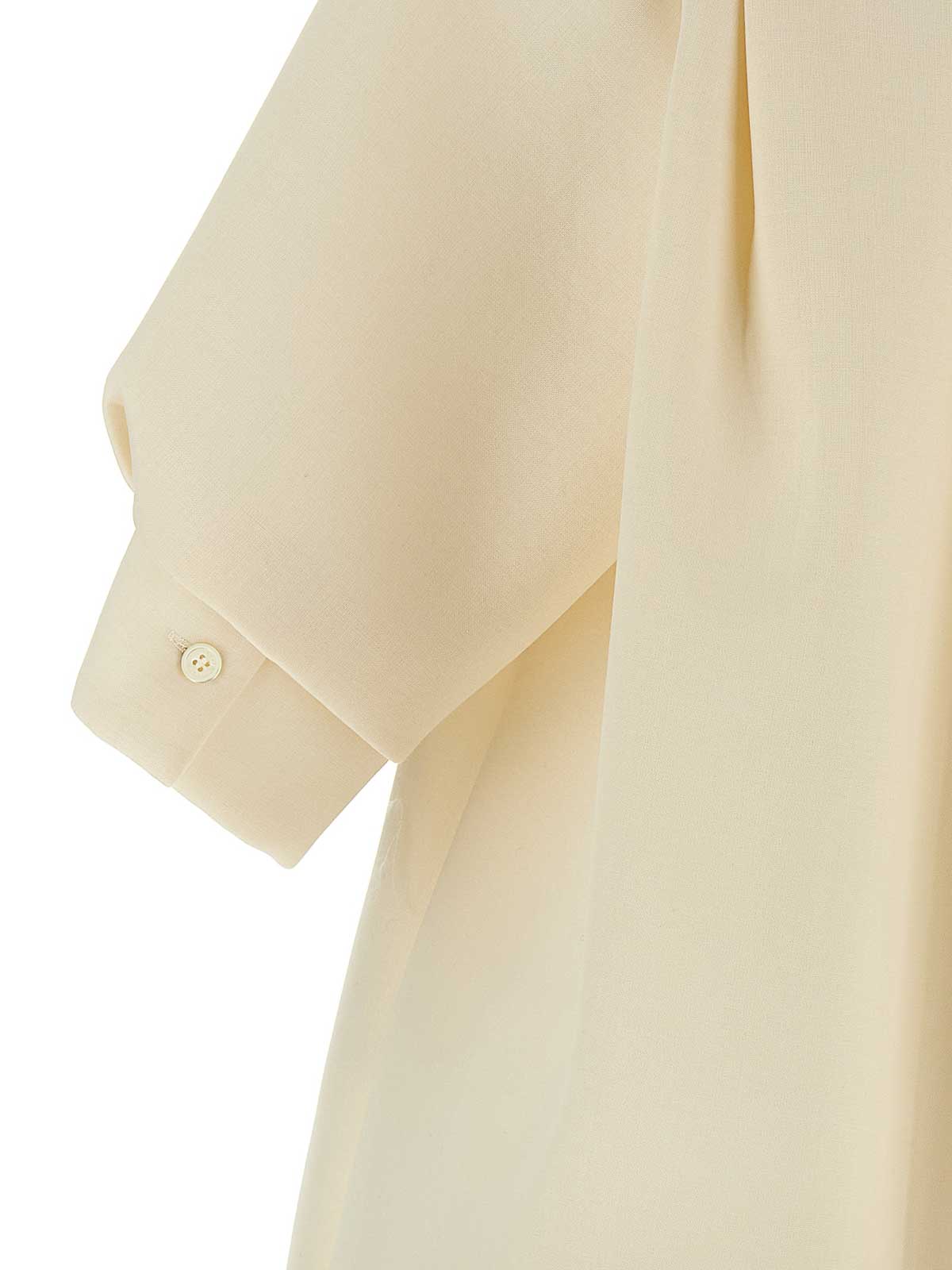 Sacai Suiting Mix Knit Cardigan In Neutral