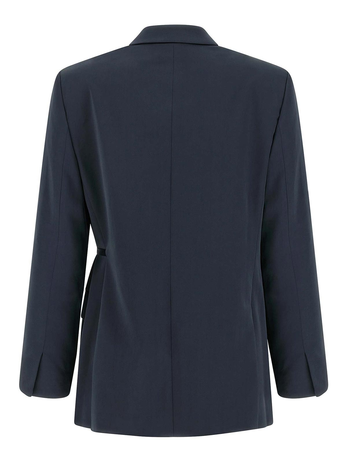Theory Blazer City Twill In Blue