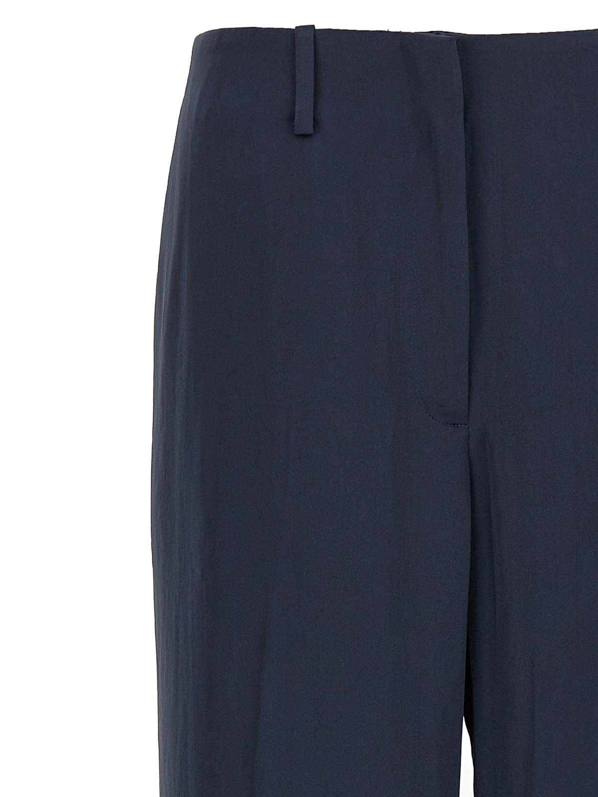 Theory Silk Effect Trousers In Multi
