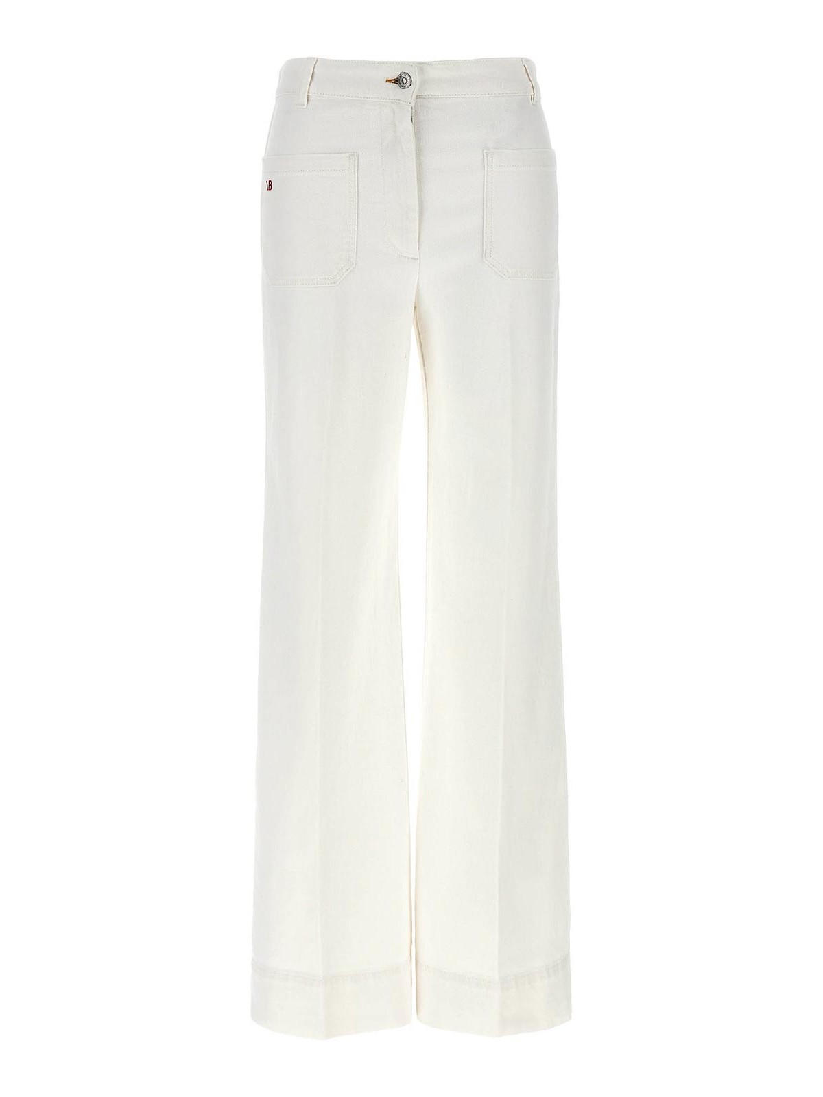 Victoria Beckham Alina Jeans In White