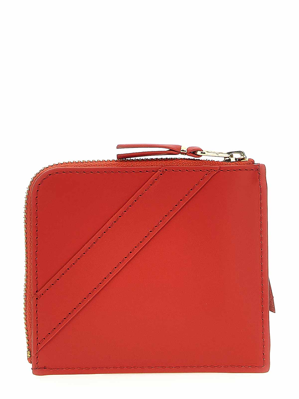 Comme Des Garçons Big Bow Wallet In Red