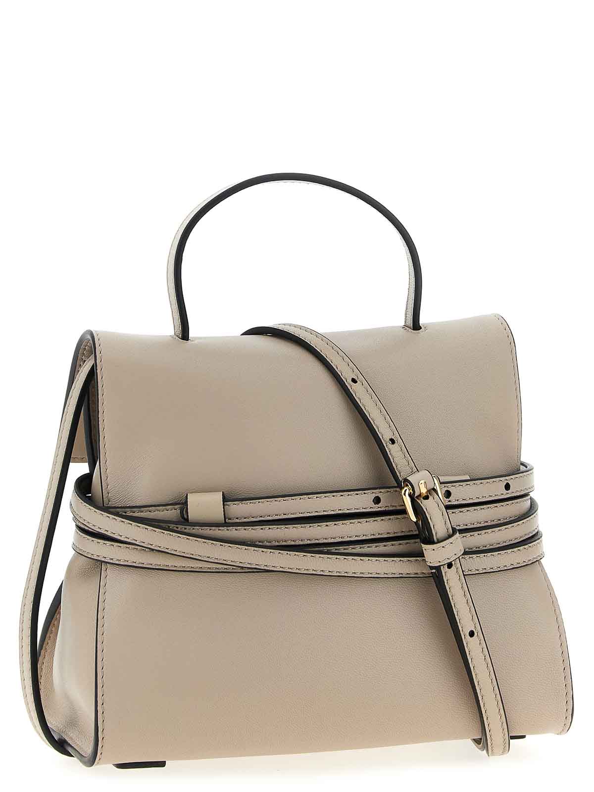 Moschino Small Handbag In Sand