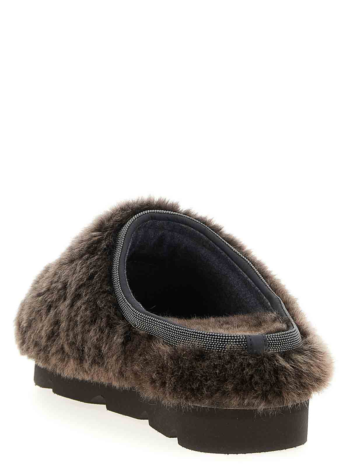 Brunello Cucinelli Flat Shoes  Woman Color Brown In Brown