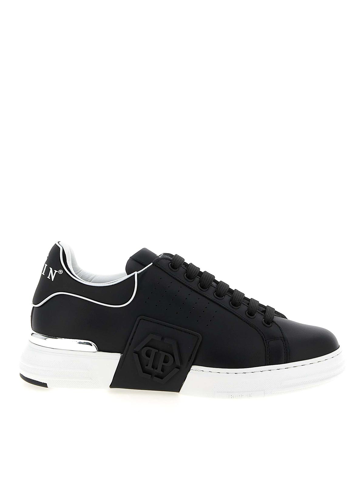Philipp Plein Hexagon Sneakers In Black