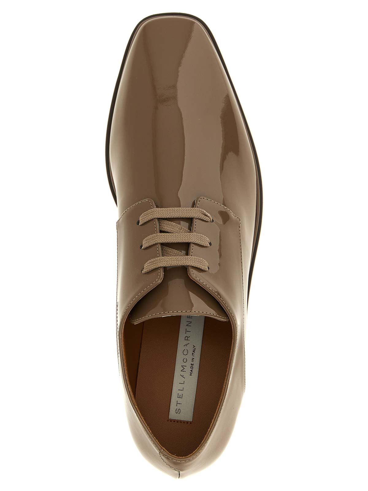 Stella Mccartney Brown Platform Sneakers In Brown