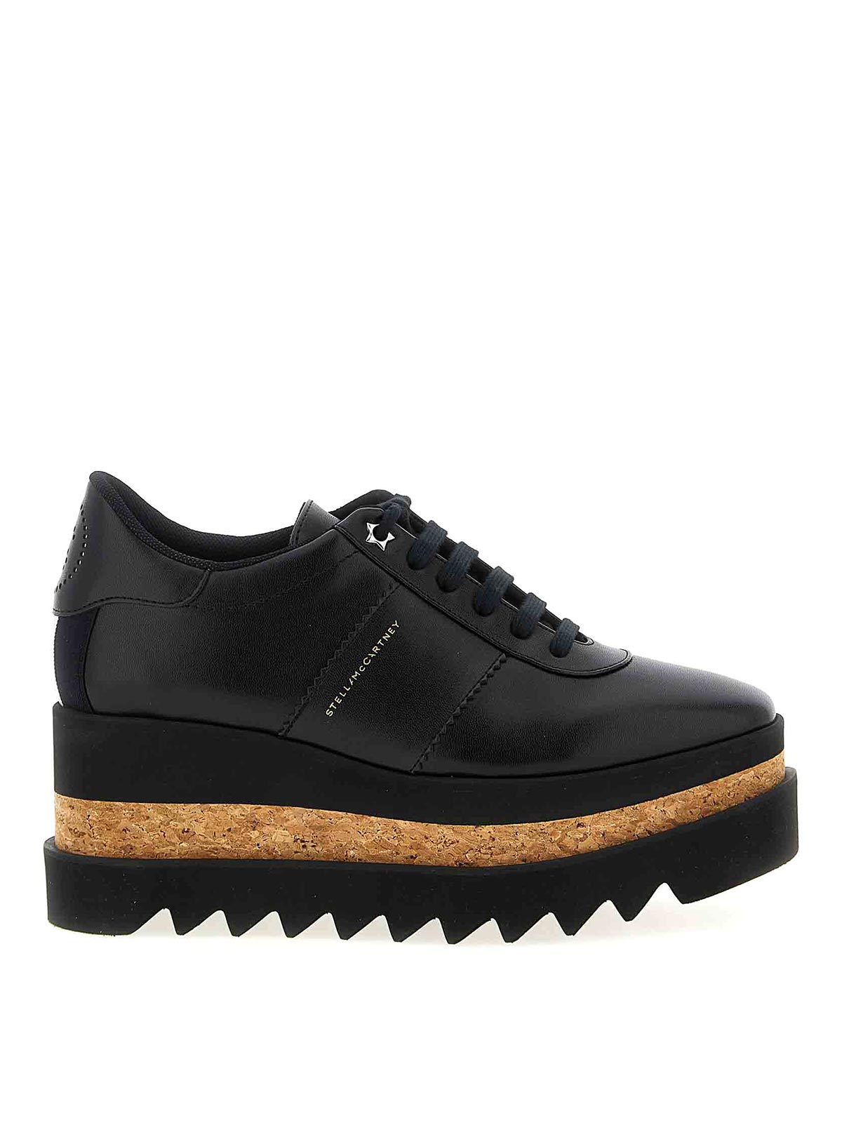 Stella Mccartney Sneakelyse Sneakers In Black Polyester In Black