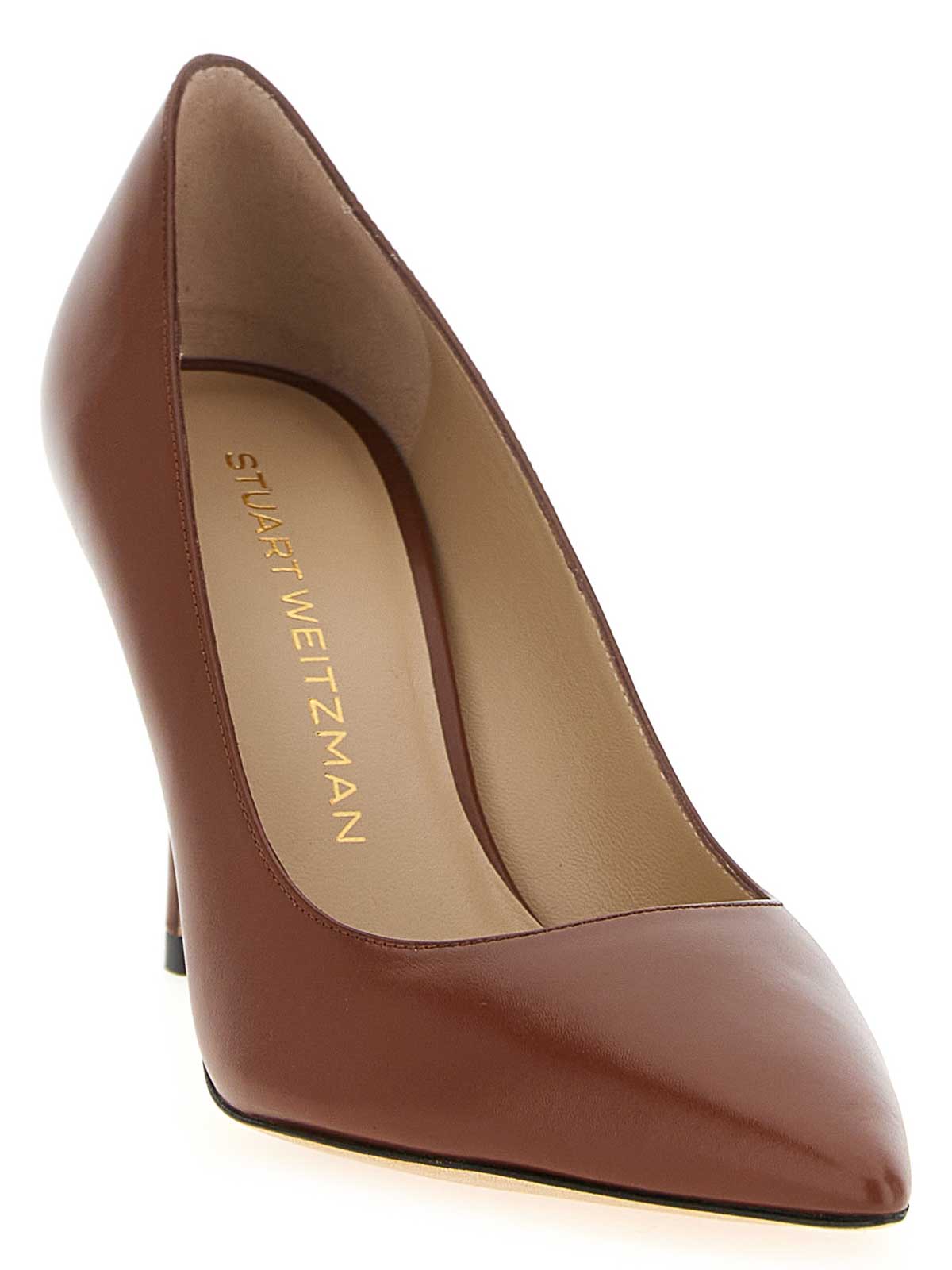 Stuart Weitzman Stuart Power Pumps In Brown