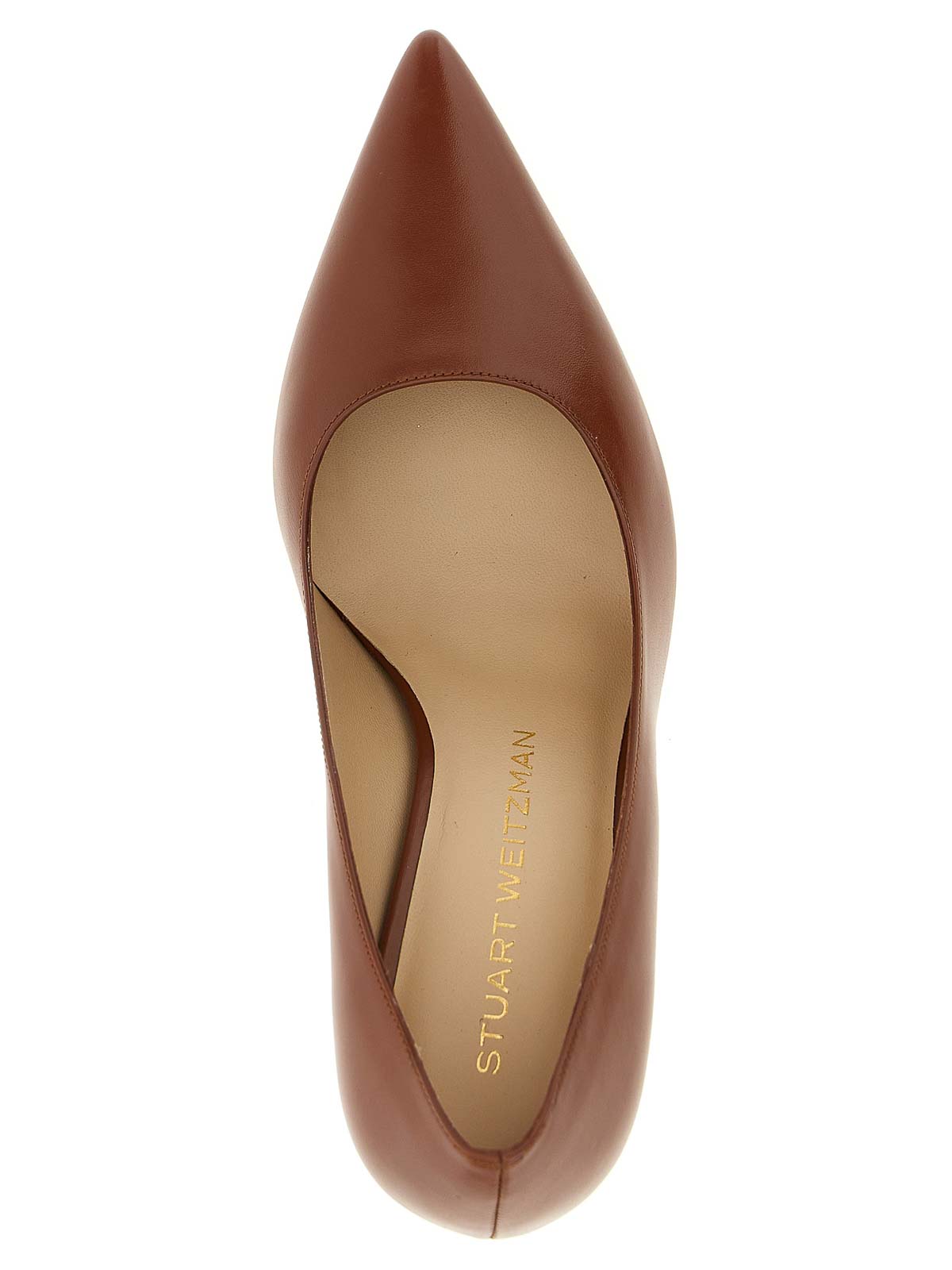 Stuart Weitzman Stuart Power Pumps In Brown