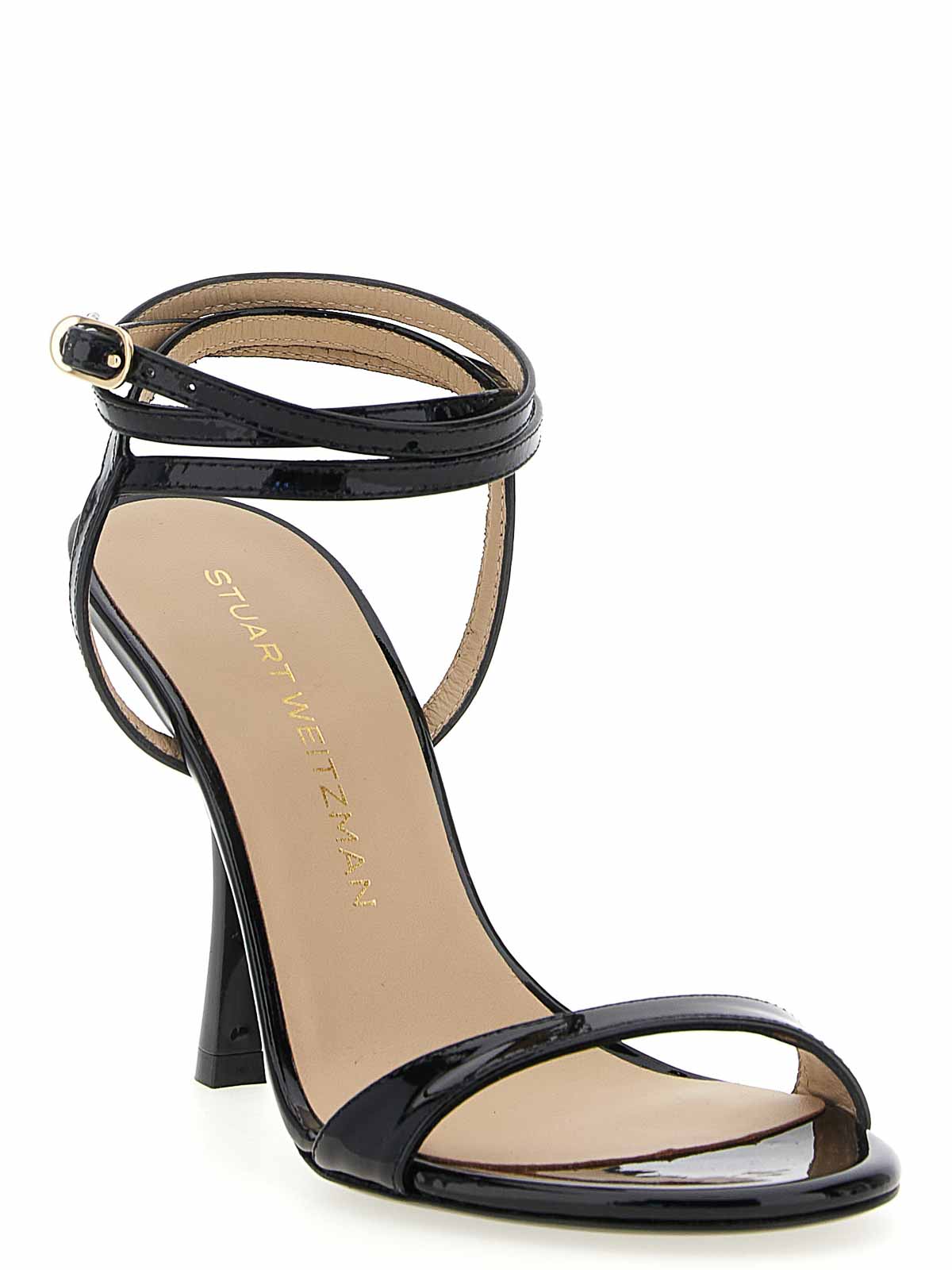 Stuart Weitzman Nudist Wrap Sandals In Multi