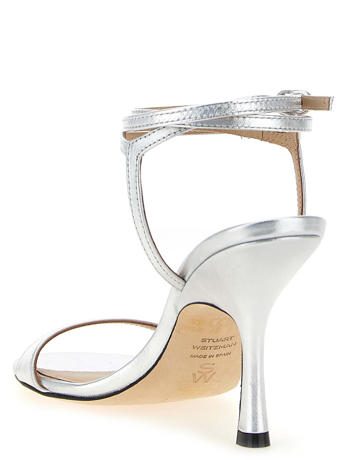 Stuart Weitzman Nudist Wrap Sandals In Multi