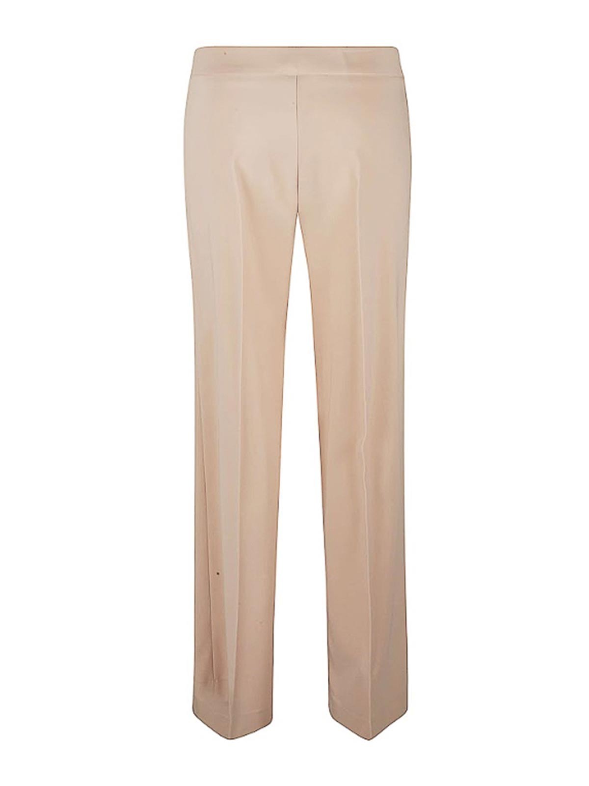 D Exterior Centre-crease Tailored Trousers In Neutral