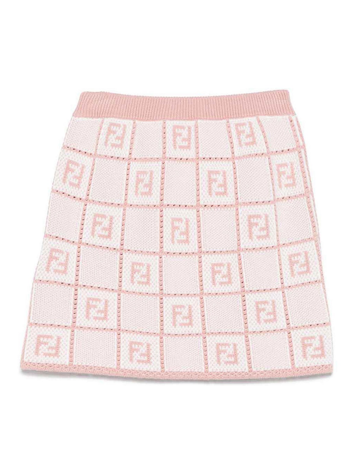 Fendi Jr Skirt In Pink