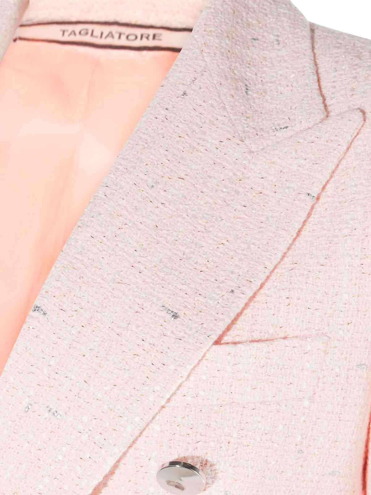 Tagliatore Tailored Jacket Button Detailing In Multi