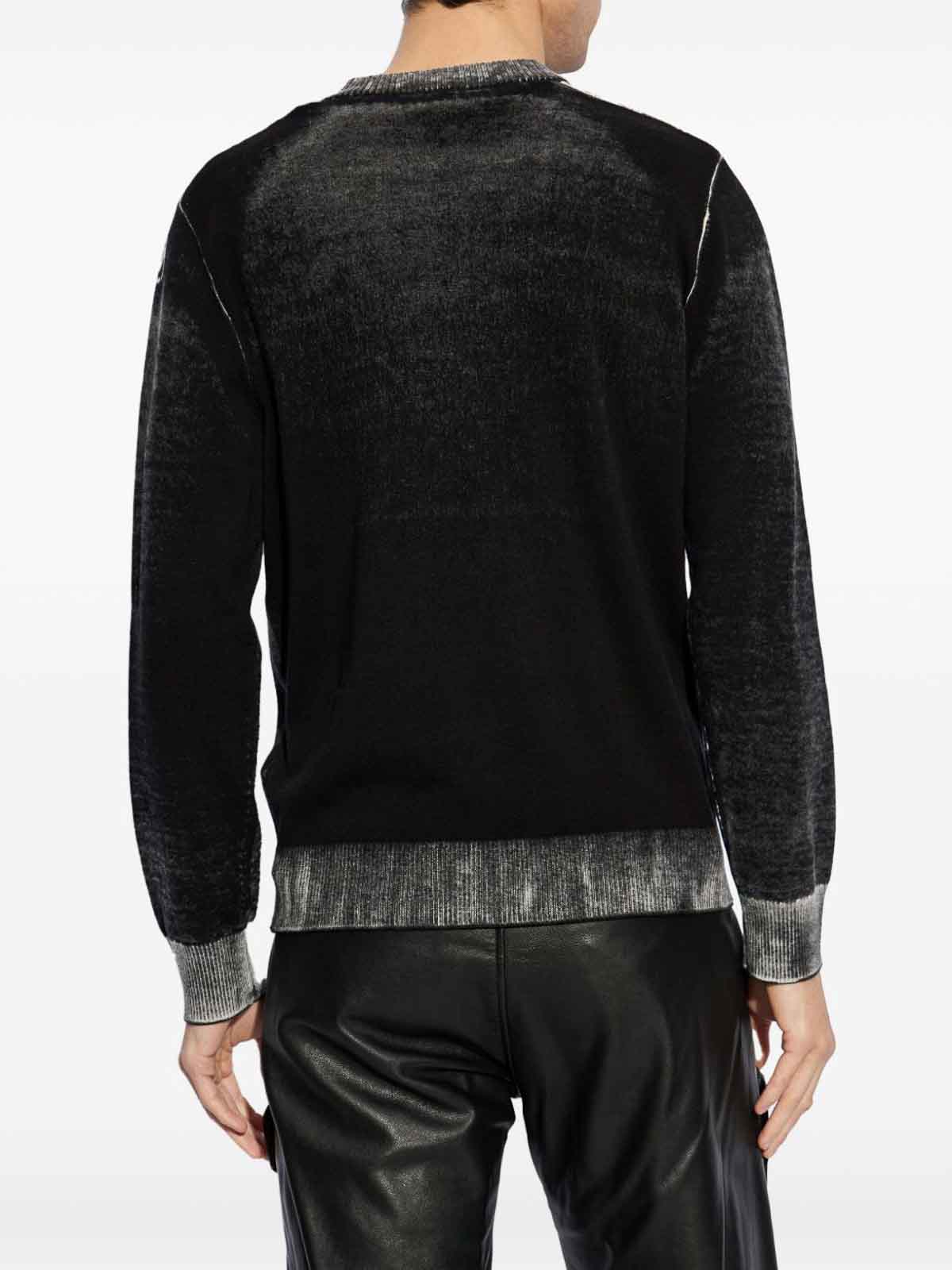 Diesel K-veli Knitted Jumper In Black